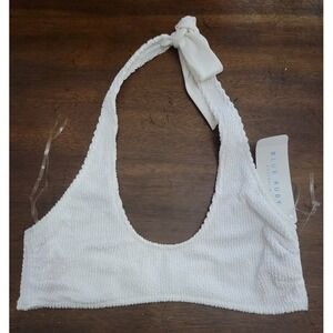 NWT Blue Ruby 10 Australia Maxam Halter White 122636